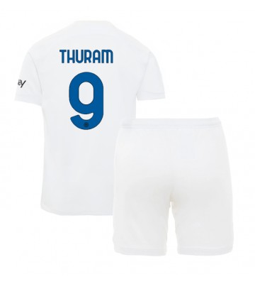 Inter Milan Marcus Thuram #9 Bortaställ Barn 2023-24 Kortärmad (+ Korta byxor)